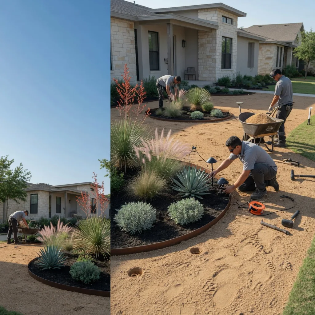 Hardscape Design in Los Ebanos, TX near me